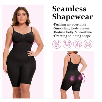 Mid-Thigh Slimming Shapewear Shorts