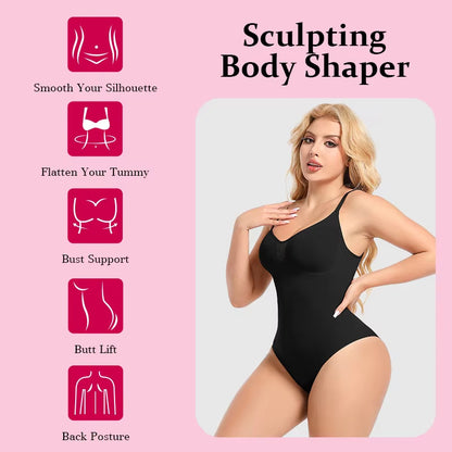 Plus Size Sculpting Bodysuit Shapewear