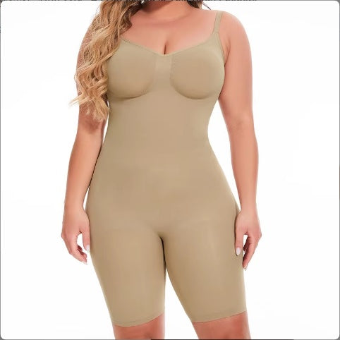 Mid-Thigh Slimming Shapewear Shorts